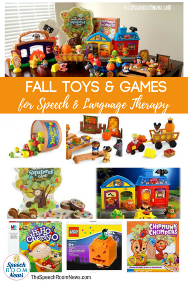 Fall Toys and Games for Speech and Language Therapy