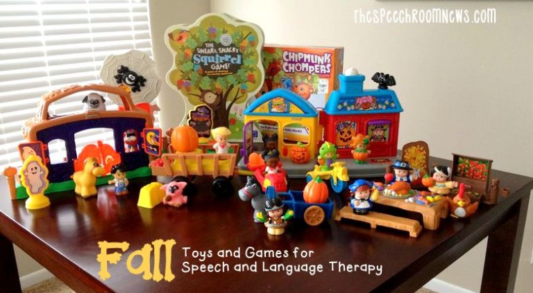 Fall Toys and Games for Speech and Language Therapy - Speech Room News