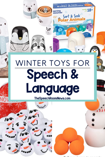 Winter Toys and Games for Speech and Language Therapy - Speech Room News