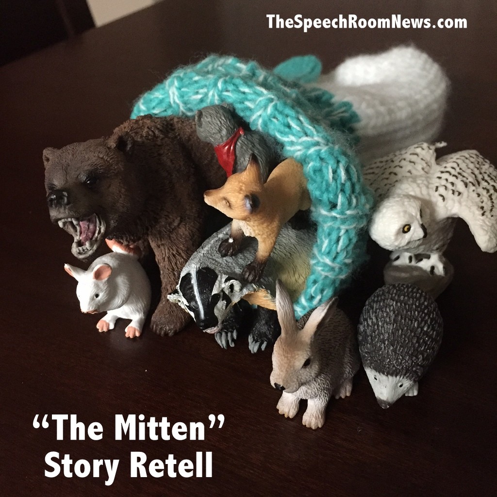 The Mitten Story Retell Box