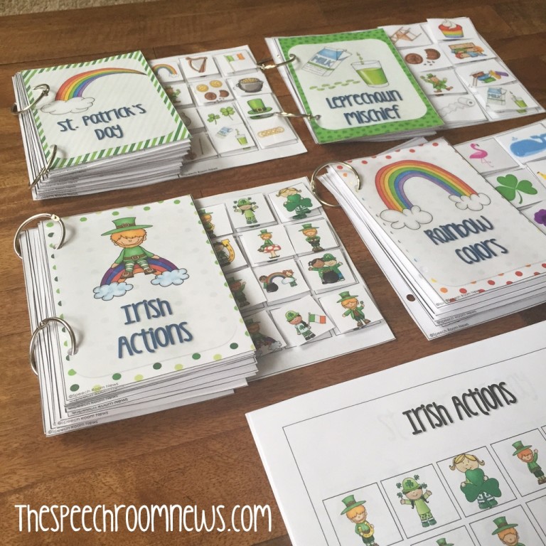 Preschool Leprechauns - Speech Room News