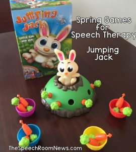 Speech Therapy Spring Toys and Games