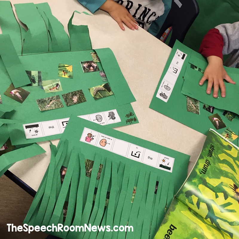 In the Tall, Tall Grass Speech and Language Activities