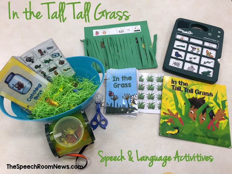 In the Tall, Tall Grass Speech and Language Activities
