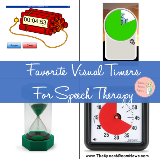Favorite Visual Timers for Speech Therapy