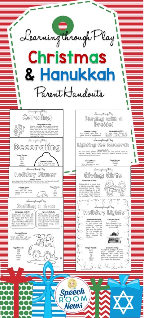Holiday Learning Through Play Handouts
