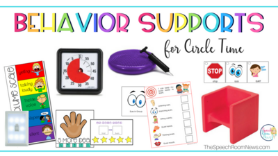 Behavior Supports for Circle Time (Favorite Resources)