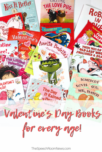 Pile of Valentine's DAy books