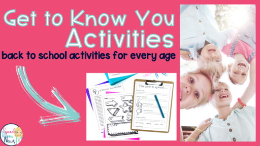 Get to Know You Activities