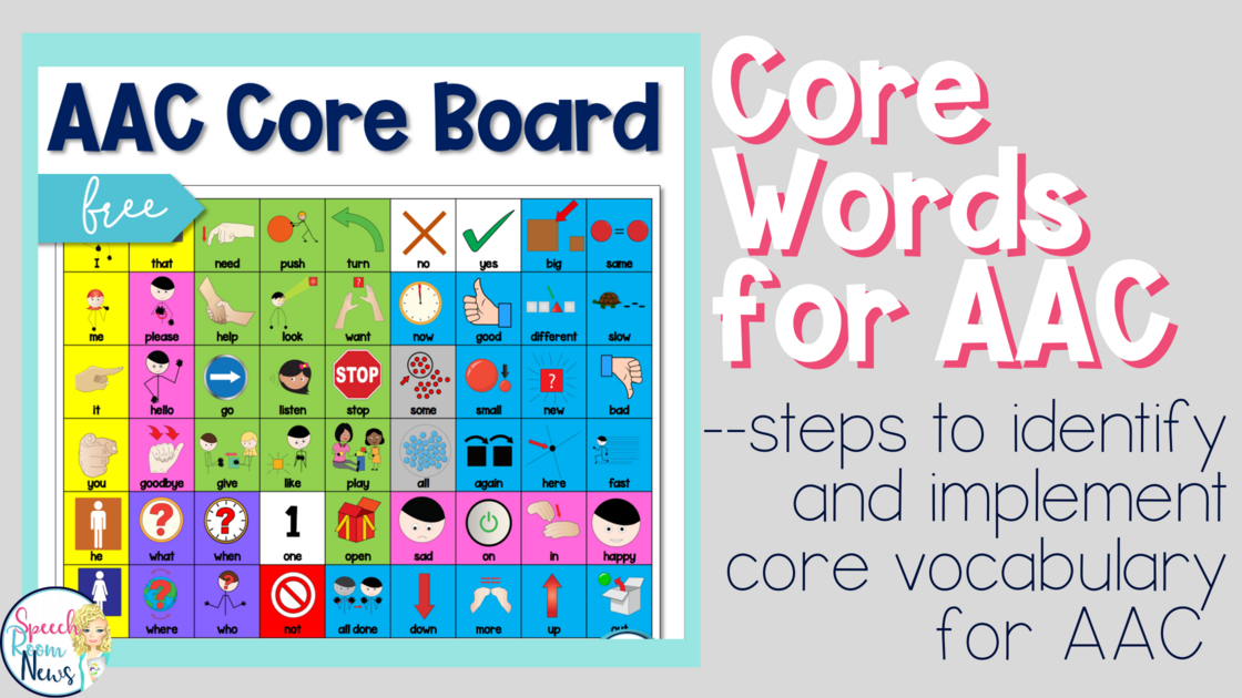 Core Words for AAC