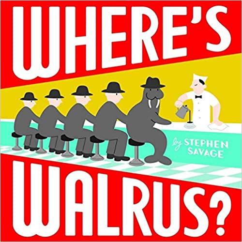 wordless picture book-Where's Walrus?