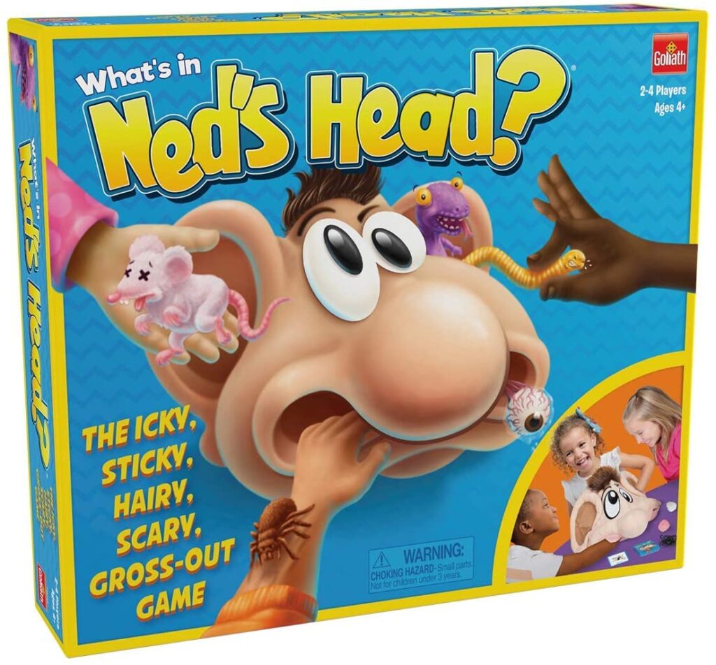 The game: What's in Ned's Head?" Perfect for SLPs