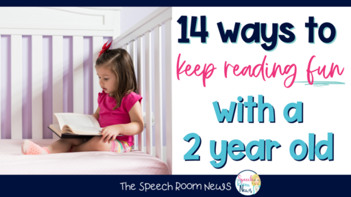 header image: 14 ways to keep reading fun with a 2 year old