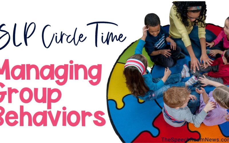 Managing Behavior at Group Time